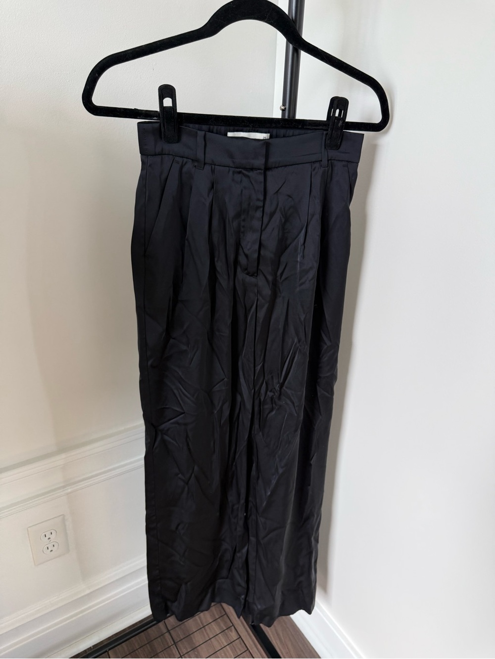 Abercrombie Satin Trouser Pants
